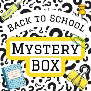 MYSTERY BOX✏️📚🍎